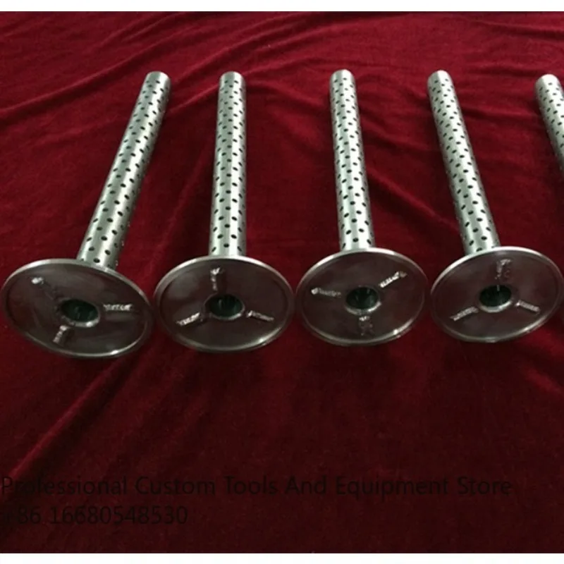 ErTitanium Flange Perforated Tube Filter Element, Metal Filter