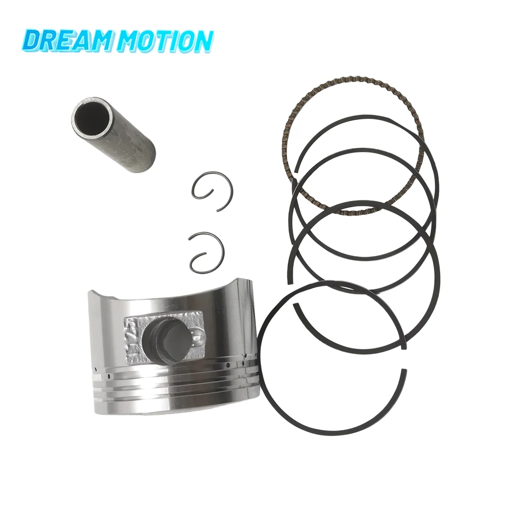 

Motorcycle Piston Set 52.4mm 14mm Pin For Lifan 125 LF125 125cc Air Oil Cooling Horizontal Engine Dirt Pit Bike ATV Quad Monkey