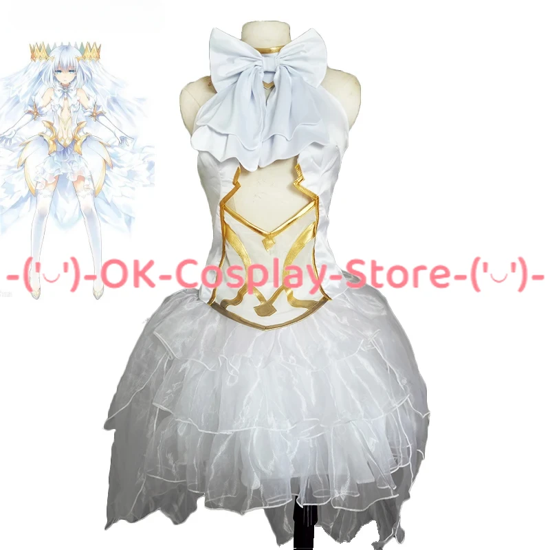 Anime DATA UM VIVO Cosplay Traje para Mulheres, Tobiichi Origami, Vestido Bonito, Halloween Carnaval Uniformes, Roupas de Festa, Custom Made