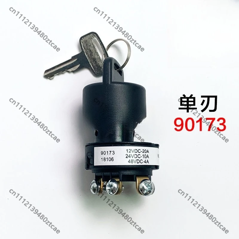 Ignition Key Switch Part Number 4360469 90173-9 Electrical Replacement Parts For Aerial Lift Work Platform Control System
