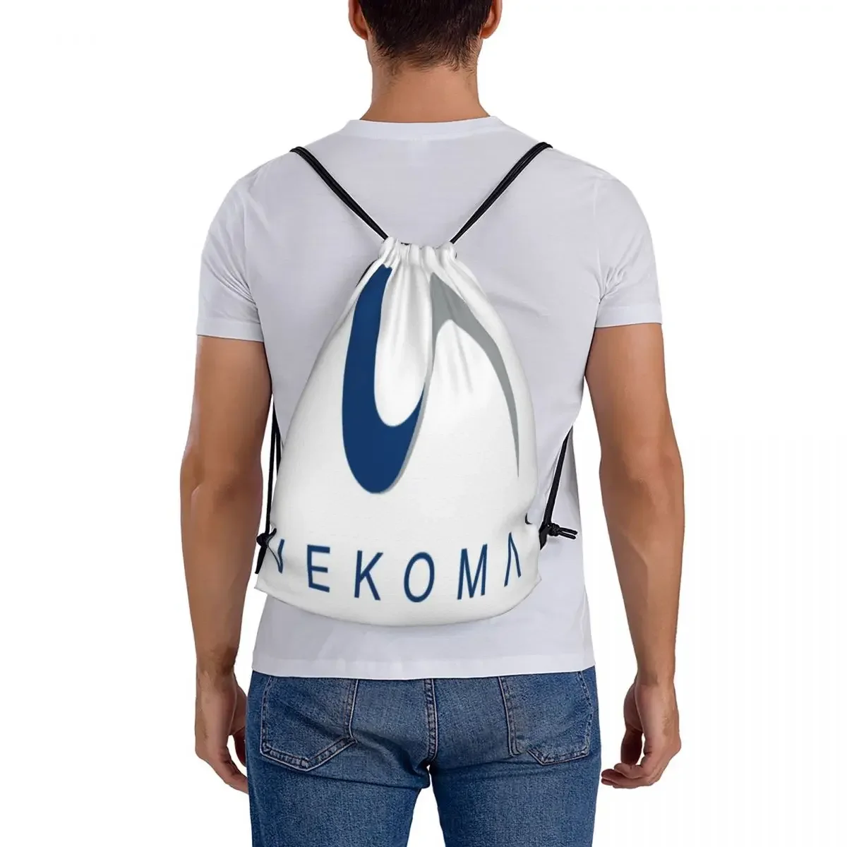 Vekoma Modern Logo zaini Multi-funzione borse portatili con coulisse borsa portaoggetti tascabile con coulisse borsa per libri per uomo donna