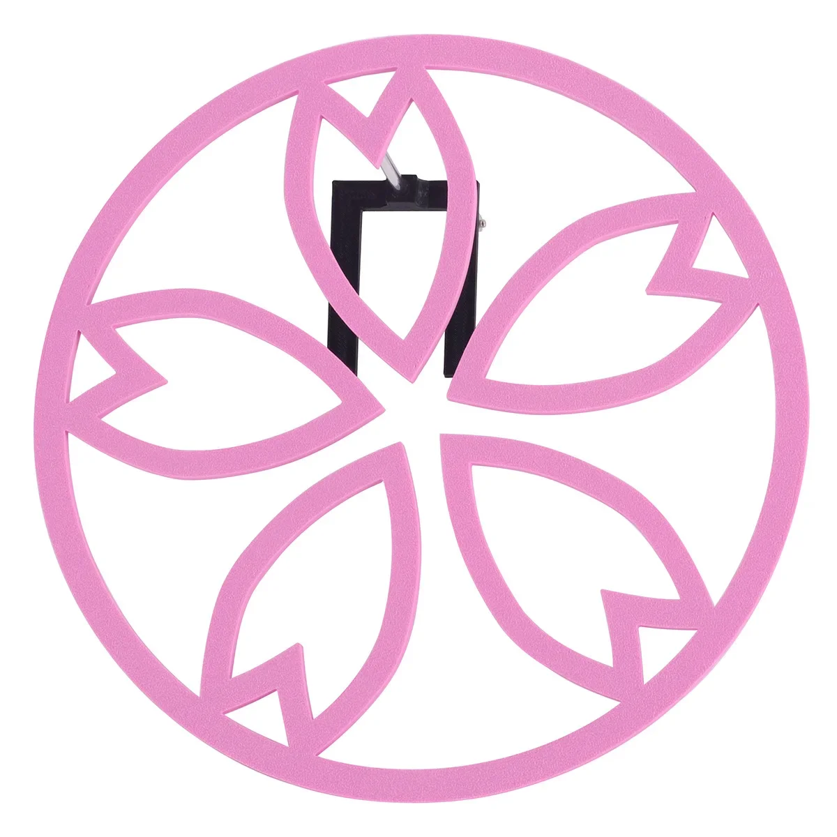 Azul archivo Kuda Izuna Cosplay sombreros Rosa redondo Sakura Halo mujer Comic-con escenario desmontable pinzas para el cabello accesorios de disfraz