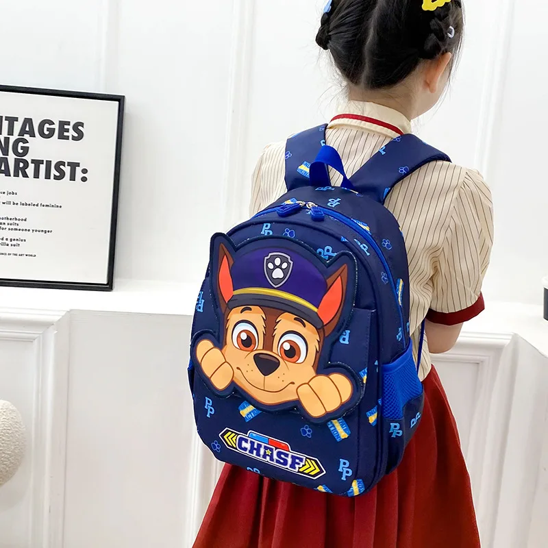 Anime Figure Paw Patrol Backpack Chase Skye School Bag Bagpack Girl Boy Travel Storage Pouch Student Kid Schoolbag Child Gift