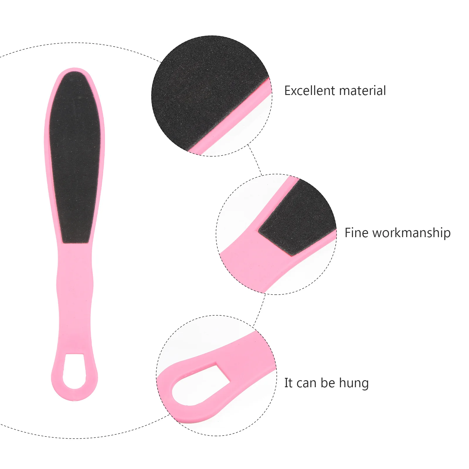 10 stücke Doppelseitige Matt Füße Tragbare Pediküre Werkzeug Für Kallus Entfernung Fuß Wäscher Peeling Datei Fuß Pflege Werkzeug nagel