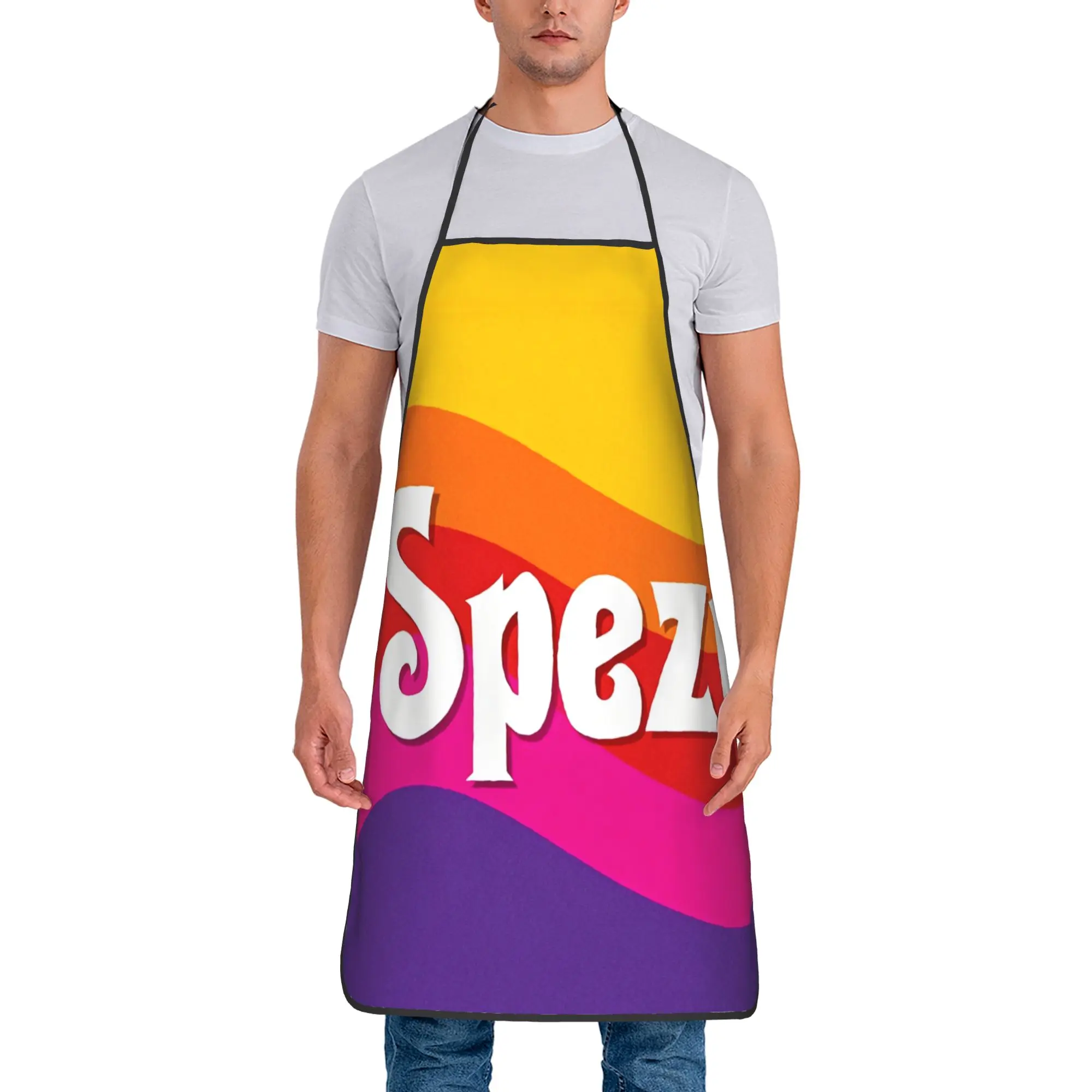 Paulaner S-spezi Apron  Custom Household Kitchen Accessories Barbecue Adult Aprons without Pocket