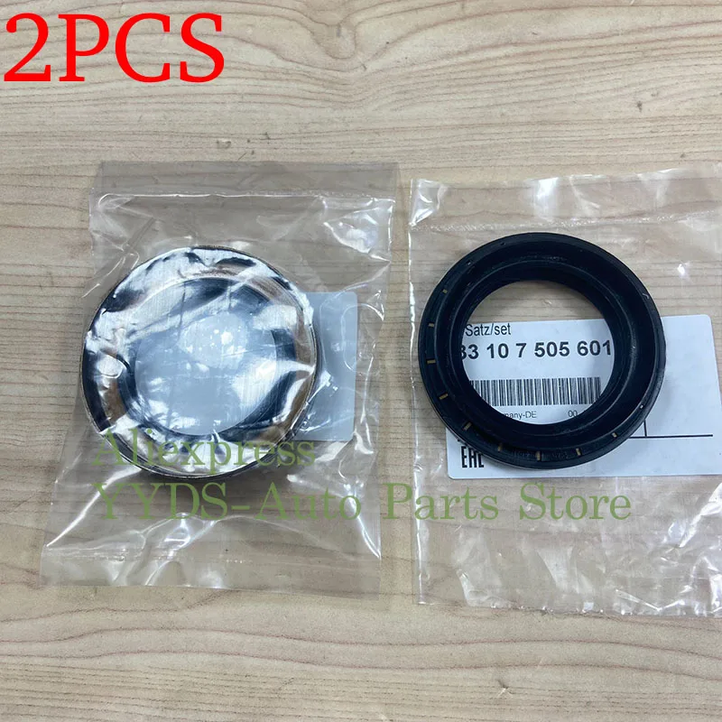 

2PCS Engine Crankshaft Oil Seal For BMW E60 E83 E90 N55 X1 X3 X6 33107505601