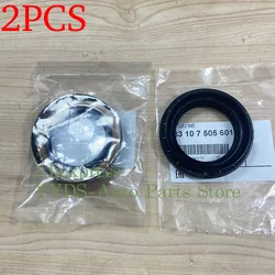 2PCS Engine Crankshaft Oil Seal For BMW E60 E83 E90 N55 X1 X3 X6 33107505601