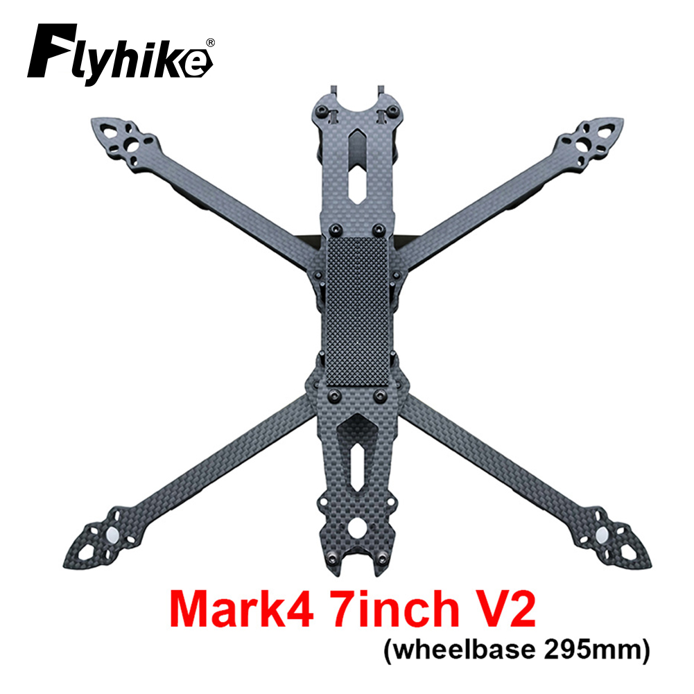 Mark4 V2 Mark 4 7inch 295mm / 8inch 367mm / 9inch 387mm 10inch 427mm FPV Racing Drone Quadcopter Freestyle 3K Full Carbon Frame 