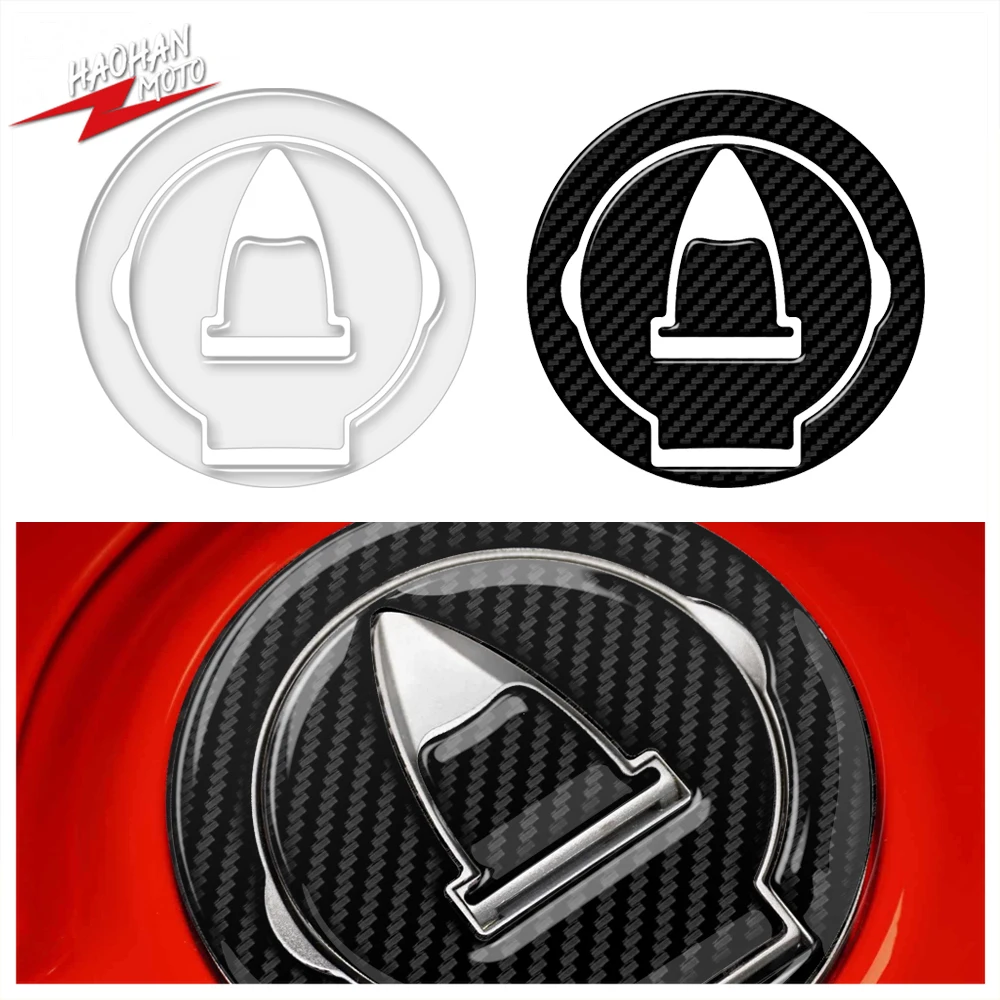 

Transparent Motorcycle Fuel Cap Protection Sticker for Ducati Models From 2009