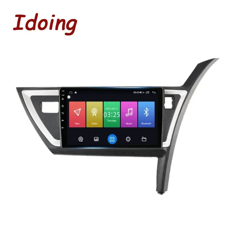 Idoing Android Stereo Radio Head Unit For Toyota Auris Mk2 2013+ Corolla Car Multimedia Player Navigation GPS Plug And Play