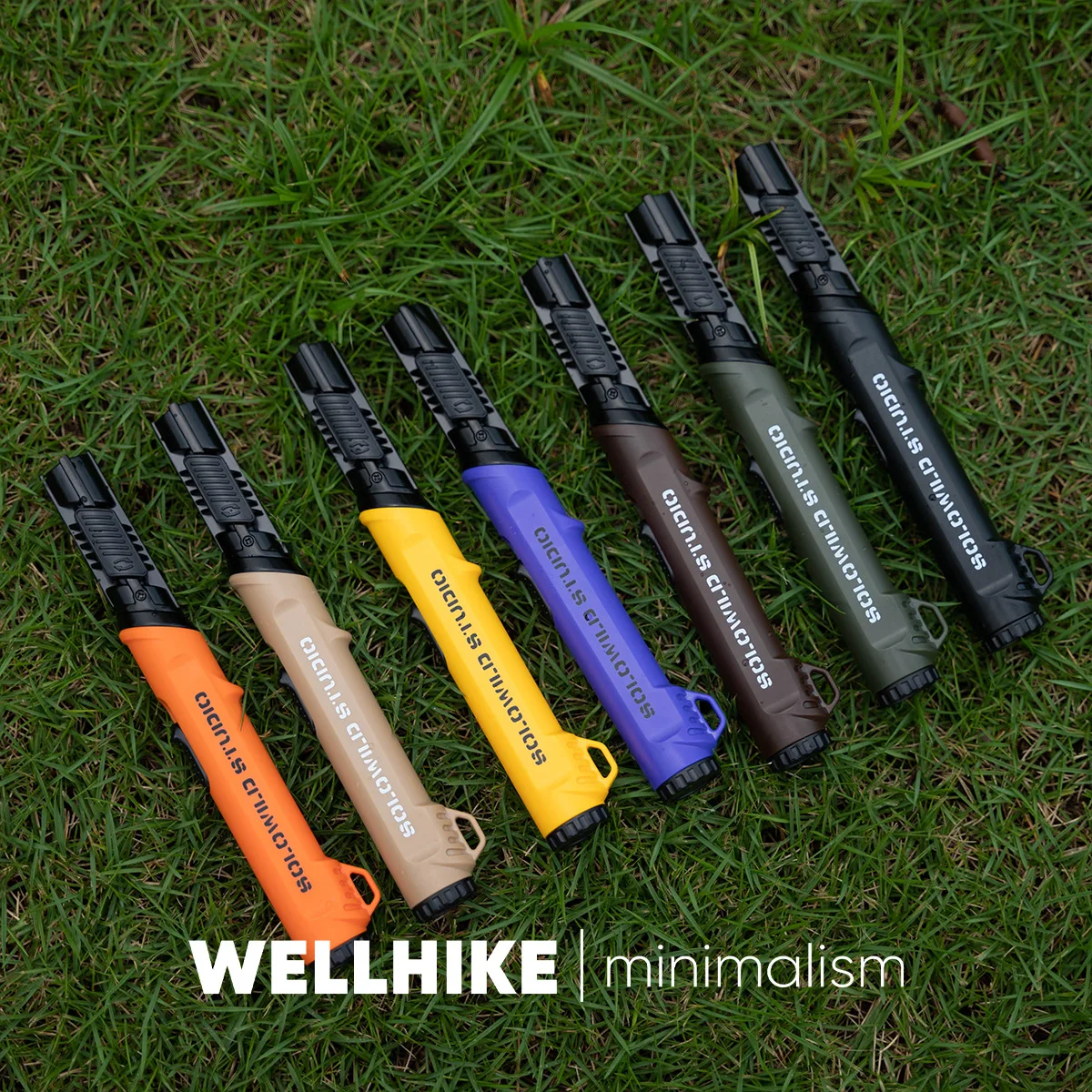 WELLHIKE Outdoor Fire Fold Windproof Lighter Inflatable Barbecue Open Fire Tactical Wind Camping Igniter Rolling Tray Electric