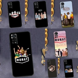 Morat Band Case For Xiaomi Redmi Note 12 8 9 10 11 Pro Note 12S 11S 10S 9S 9A 9C 9T 10A 10C 12C Cover