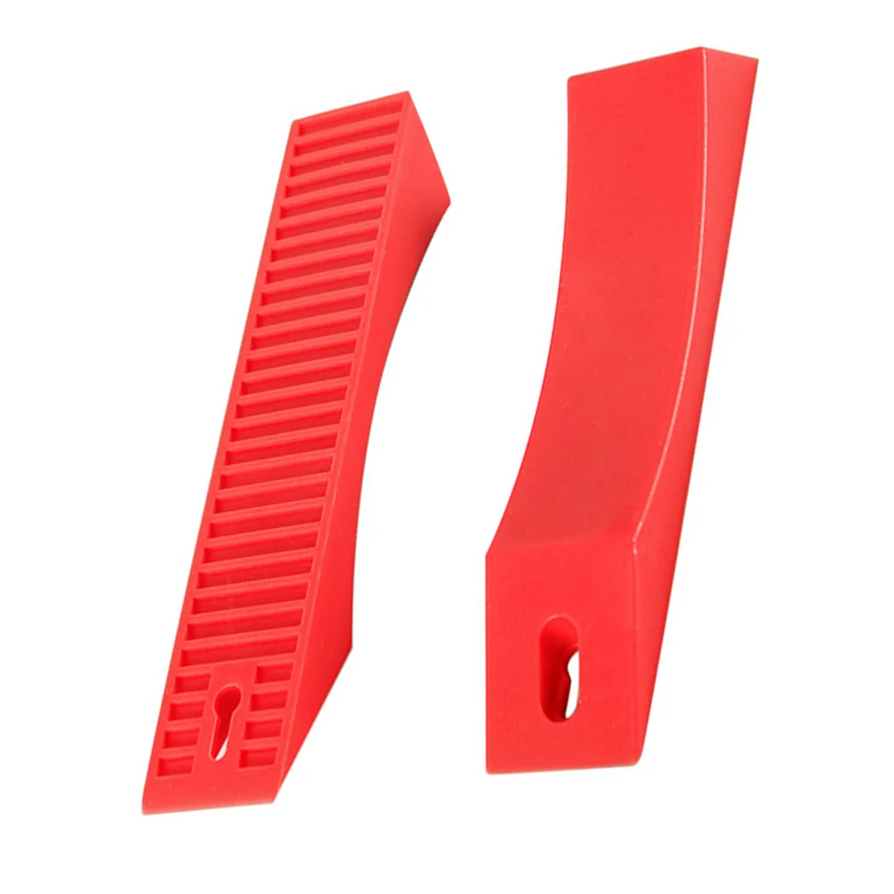 

2 Pcs Fashionable Barbell Pad Fitness Waist Belt Weight Rack Silica Gel Trap Silicone