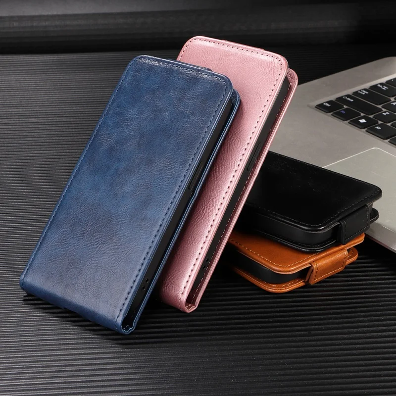 حافظة هاتف محفظة جلدية عتيقة لهاتف اوبو رينو 15 برو 5G 2025 مع إطار صور لأعلى ولأسفل حماية النمط