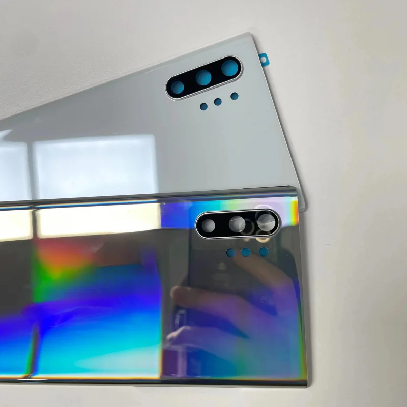 

Поп-стекло для мобильного телефона, задняя крышка корпуса для SAMSUNG Galaxy Note 10 Note 10 Plus, задний аккумулятор для телефона, объектив камеры