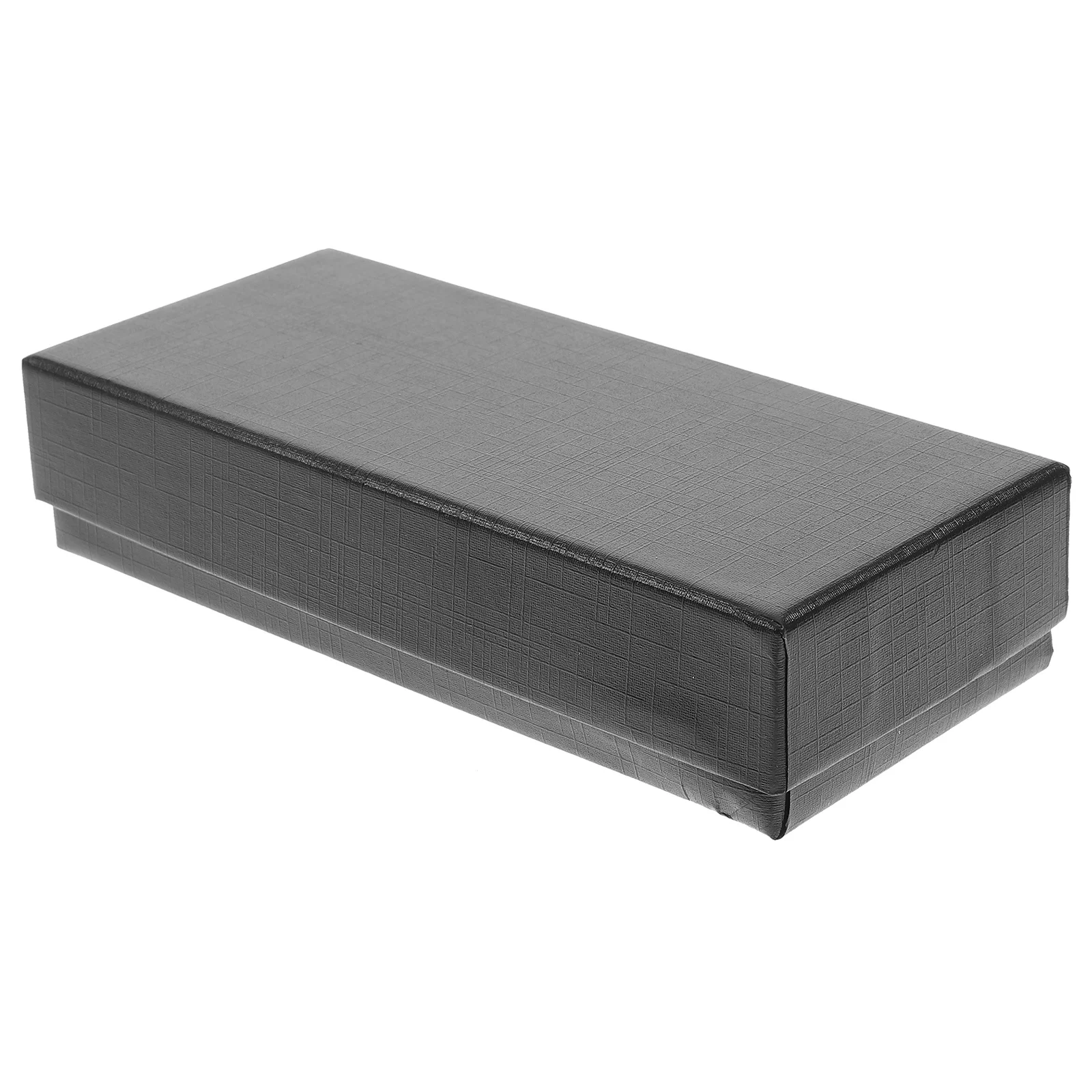 

Watch Case Storage Box Black Extra Thick Material Removable Cushion Organizer Display Display for Men Women Watch Box