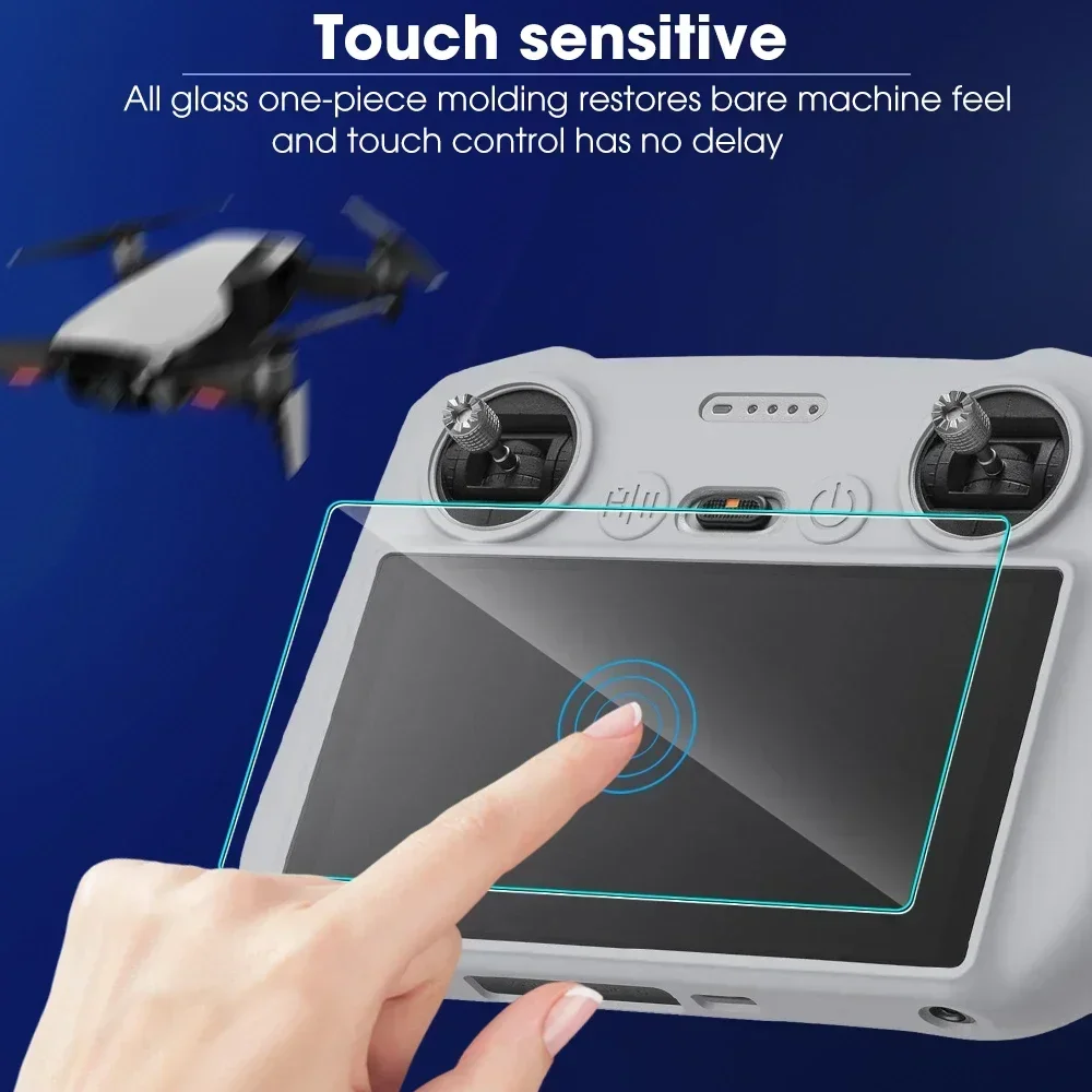 Tempered Glass Film for DJI Mini 3 Pro RC DJI Air 3 RC2 HD Clear Screen Protectors Protective Film Remote Controller Accessories