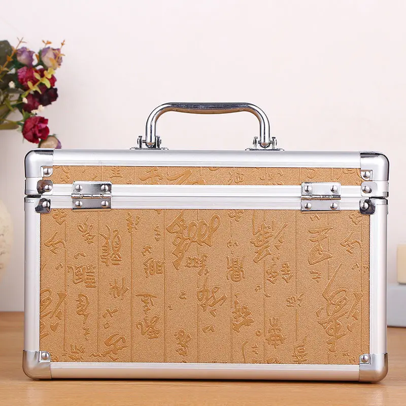 New Beauty Makeup Box Artist Professional Cosmetic Cases Make Up Tattoo Nail Multilayer Toolbox Storage Organizer Suitcase Bag