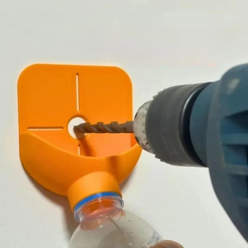 Heavy Duty Drill Dust Collector Bottle Precise Guide No Assembly Fits Corded Cordless Drill Woodworking DIY Tool Multiple Colors