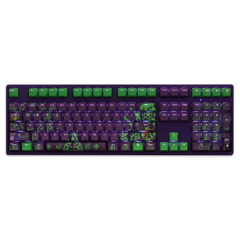 

108 Keys/set 5 Sides PBT Dye Subbed Keycaps Cartoon Anime Gaming Key Caps Backlit Keycap For GMK Mecha-01 ANSI 61 87 104 108