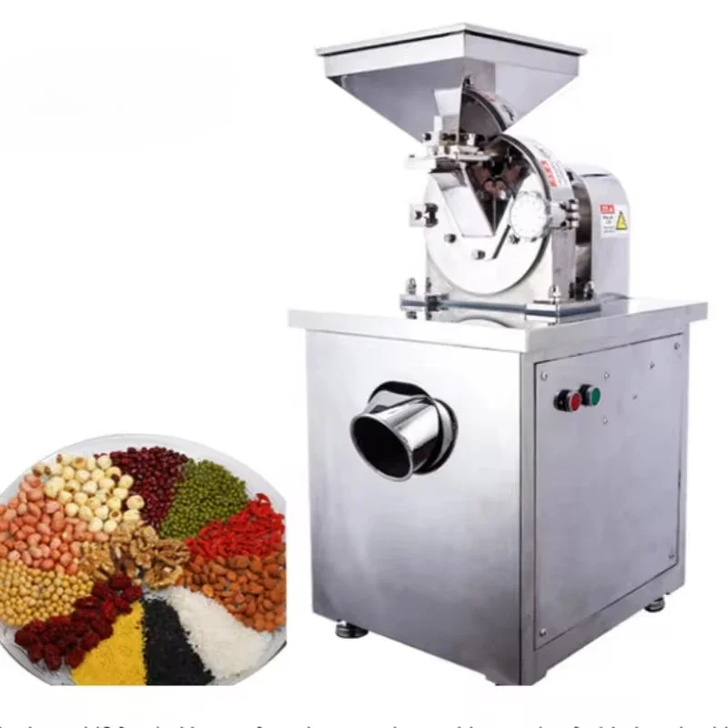 Automatic soybean crushing milling machine auto soya beans flour making grinding plant equipment soy bean crusher price for sale