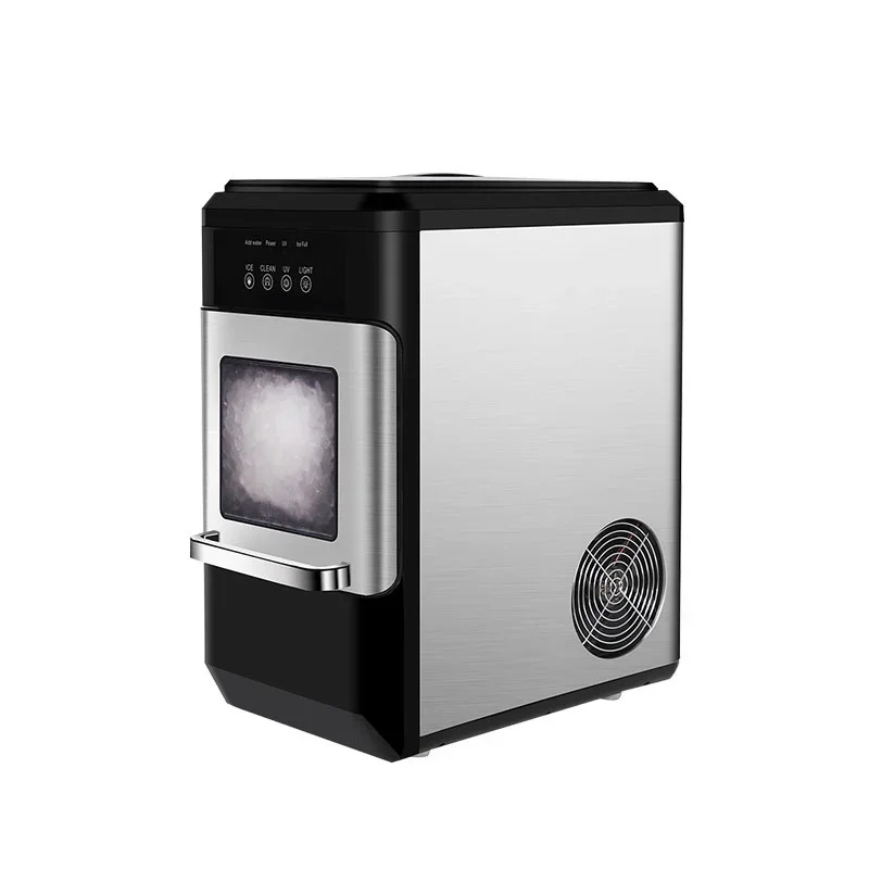 

# 30 кг жевательный коммерческий льдогенератор для бара, ресторана, полностью автоматический кофейный партнер, нерегулярный льдогенератор