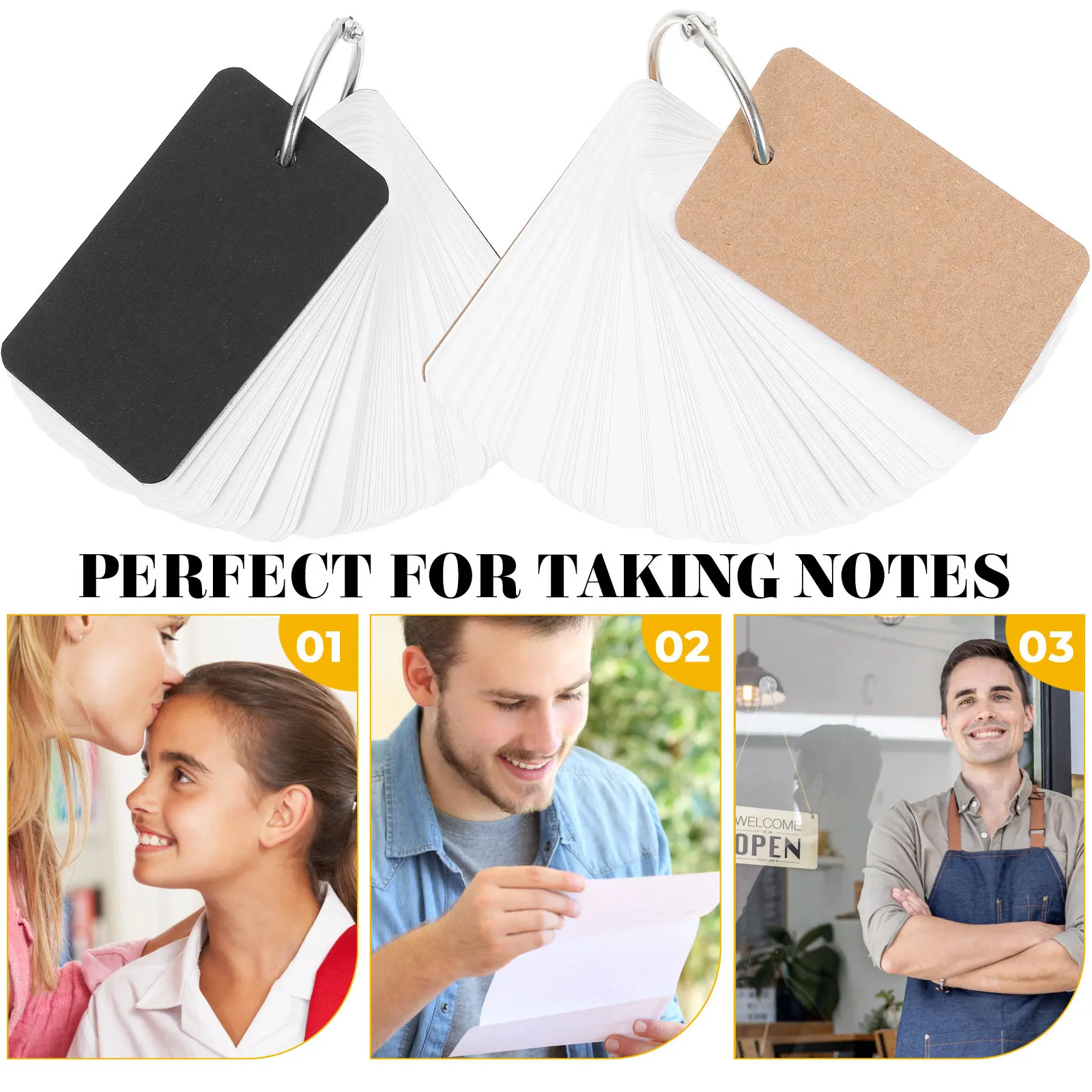 

4 комплекта настраиваемых карточек для запоминания: компактные, легкие, удобные для переноски, для чтения, заметок, повторения материала в классе и личного использования