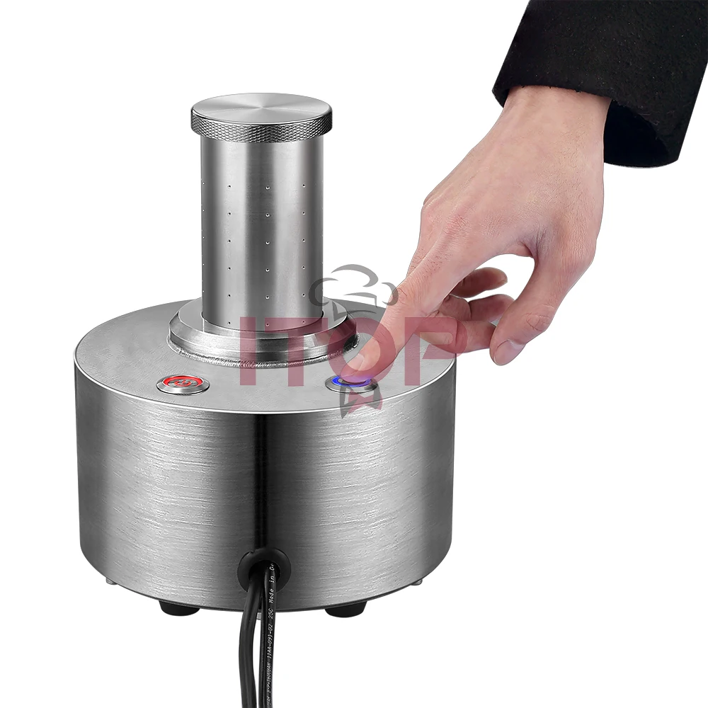 ITOP CO2 Dry Ice Maker for Making Drikold Solid Carbon Dioxide for Food Display and Atmosphere, Fastly Make 1 pcs/18s