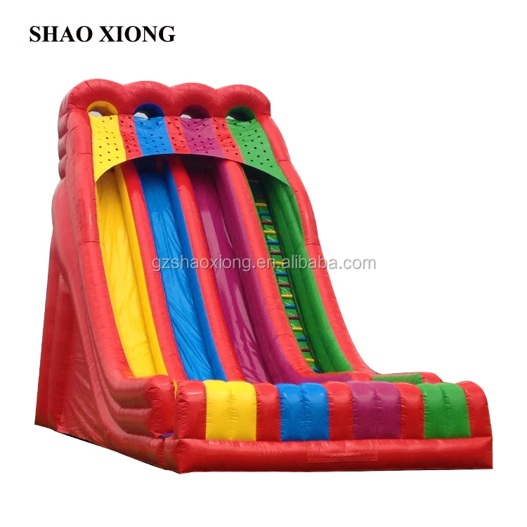 Commercial Water Slide Waterslide Inflatable Rainbow Bouncer Slide