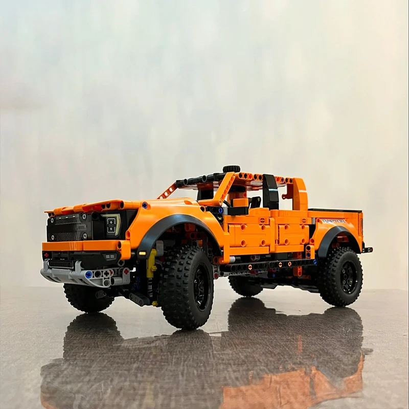 1379pcs Technical 42126 Raptors Pickup Truck Racing Car Building Block Model Vehicle  Adult Boy Toys Birthday Gifts