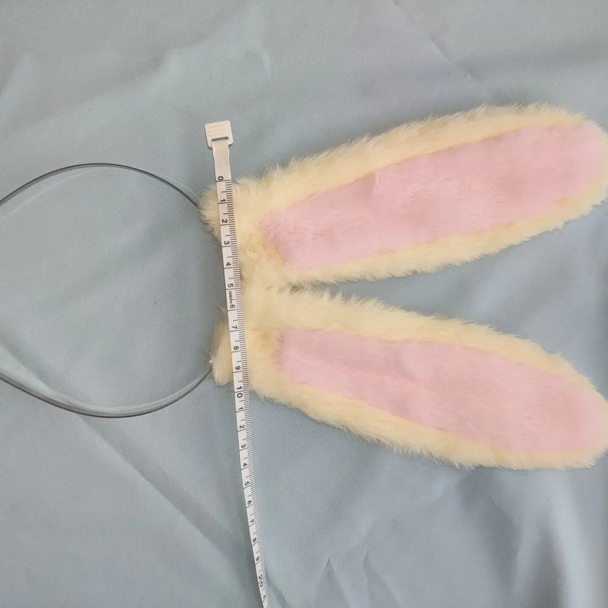 Chiikawa Usagi Hasenohren-Stirnband - Flauschige Kaninchenohren Cosplay-Haarband für Anime-Fans Halloween-Party Kostüm-Requisiten Geschenk – Detail 4