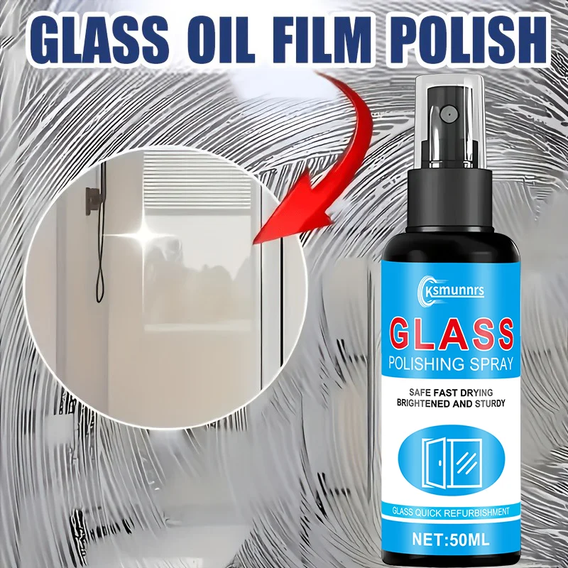 Picture 4: Bathroom Glass Refresh Spray, Hard Water Stain Remover for Shower Doors, Tile Cleaner, Effective Solution for Bathroom and RV, F