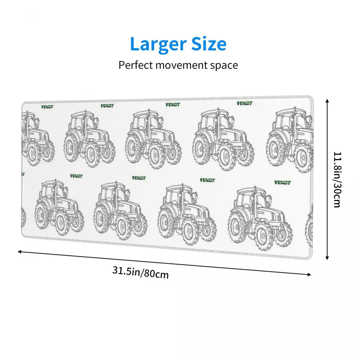 Large Mouse Pad Fendt Tractor Gamer PC Laptop Mats Keyboard Carpet Computer Gaming Office Accessories Desk Mat