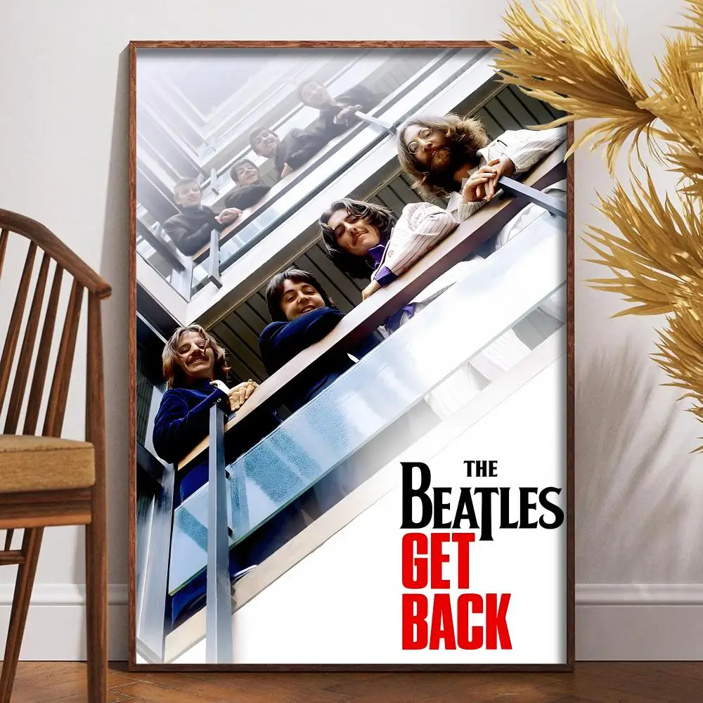 The Beatles Poster Nordic style room wall decoration self-adhesive HD waterproof AFE bar