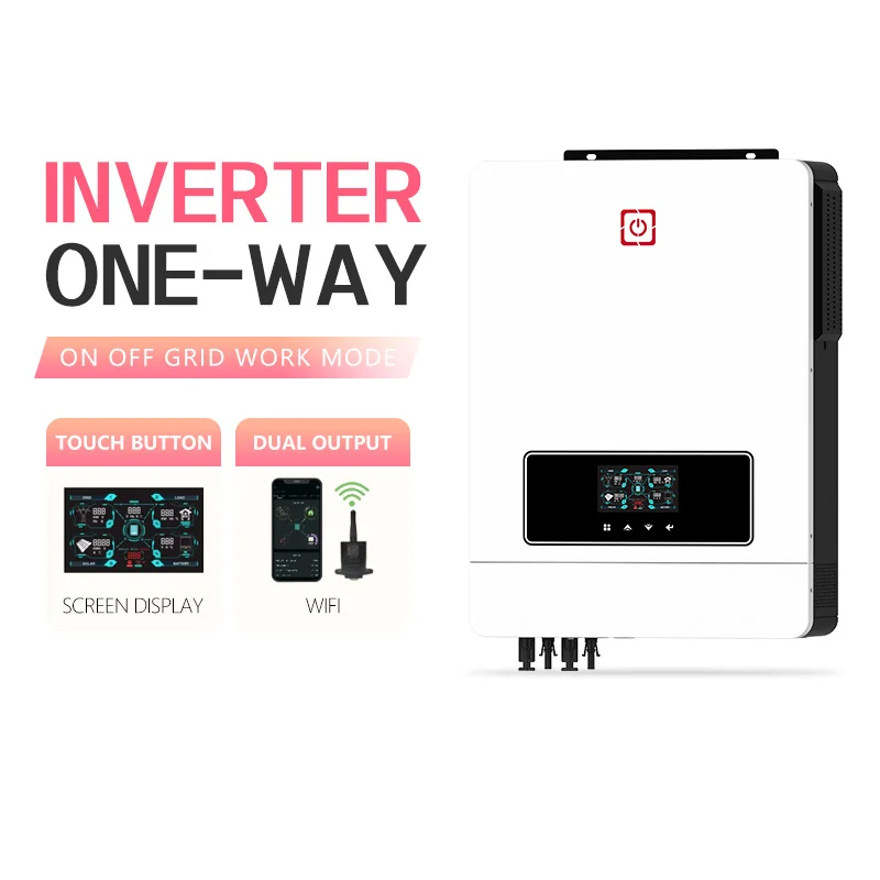 

2025 Новый однофазный инвертор мощностью 8 кВт, высокоэффективный автономный инвертор с мониторингом через приложение Для использования в домашних фотоэлектрических систем