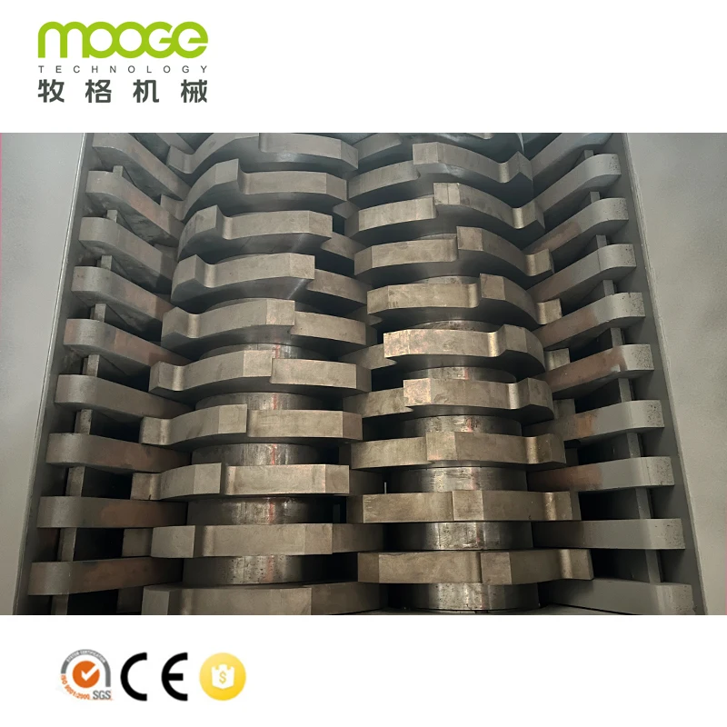 Abfall 200L Big HDPE Drum Plastic Barrel Abfall Plastic Shredder Shredder Machine