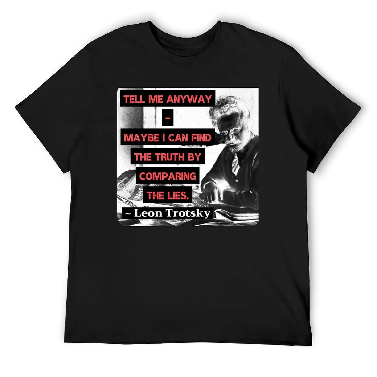 

TRoTsky oN LiEs T-Shirt heavyweights for a boy luxury clothes men