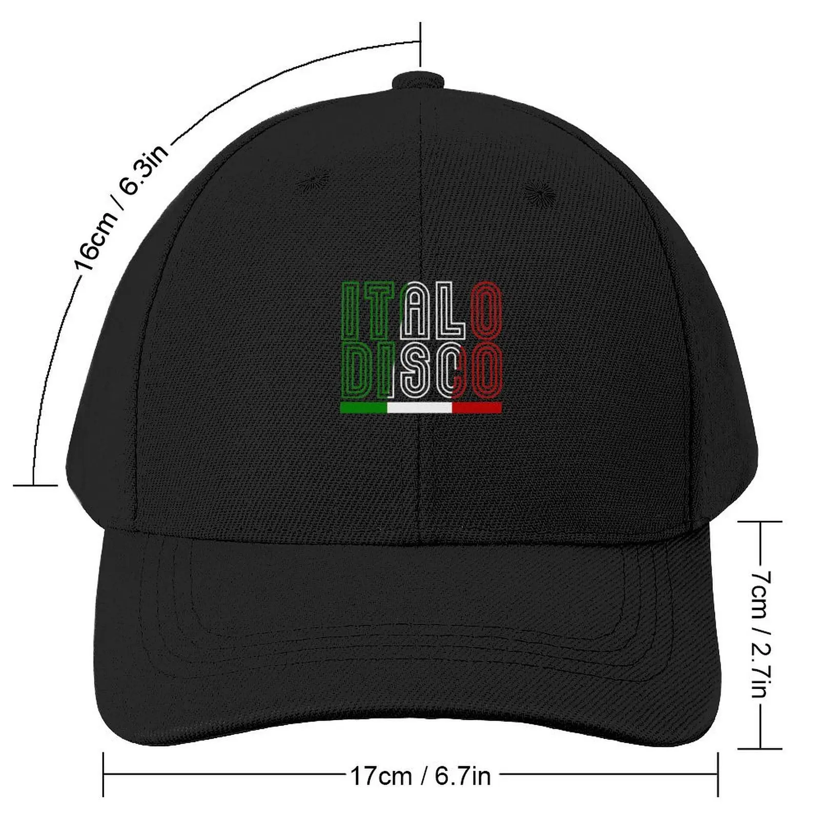 Italo Disco Fan Baseball Cap Dropshipping Sports Cap cute Designer Hat Women's Beach Outlet Men's