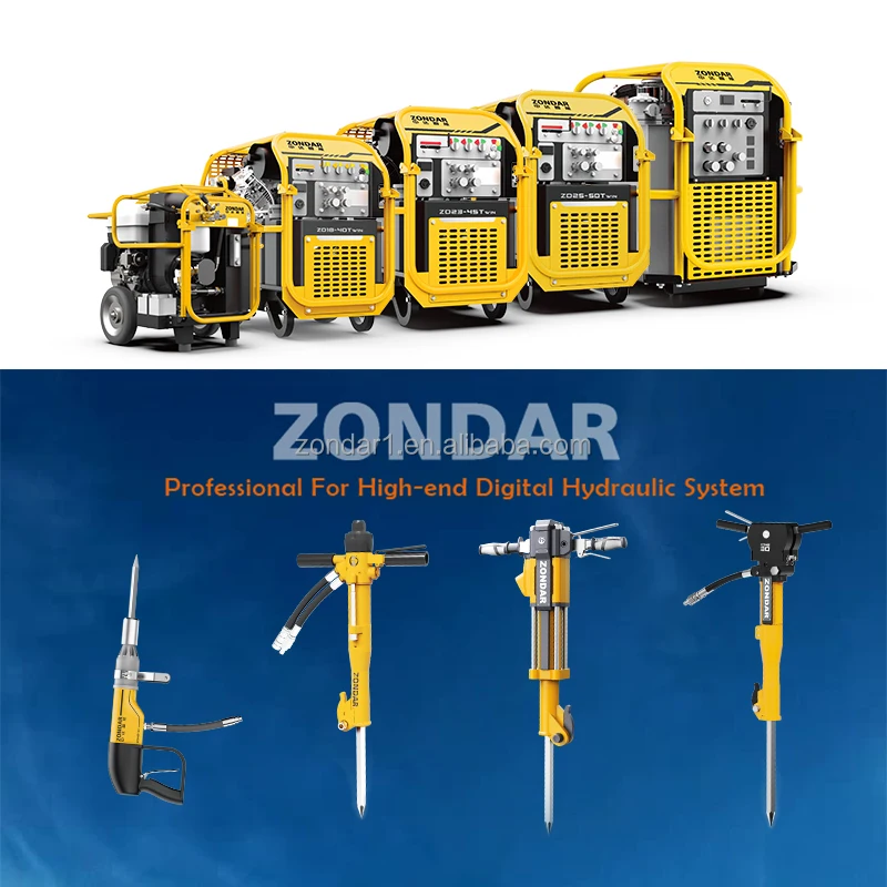 Underwater HH20 Hydraulic Tools Hydraulic Concrete Rock Asphalt Breaker