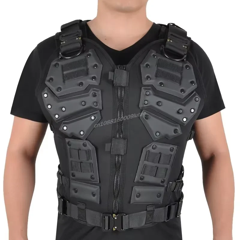 

Outdoor Multi-purpose Combat Security Molle Tactical TF3 Vest Adjustable EVA Plate Carrier Body Armor Training Hunting Equipment