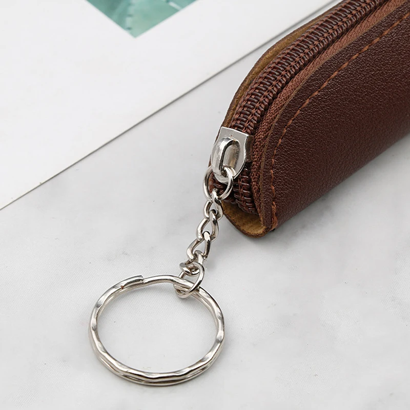 Simple Zipper Pu Pen Case, Apple Stylus Protective Case, Carry-on Compact Pen Bag