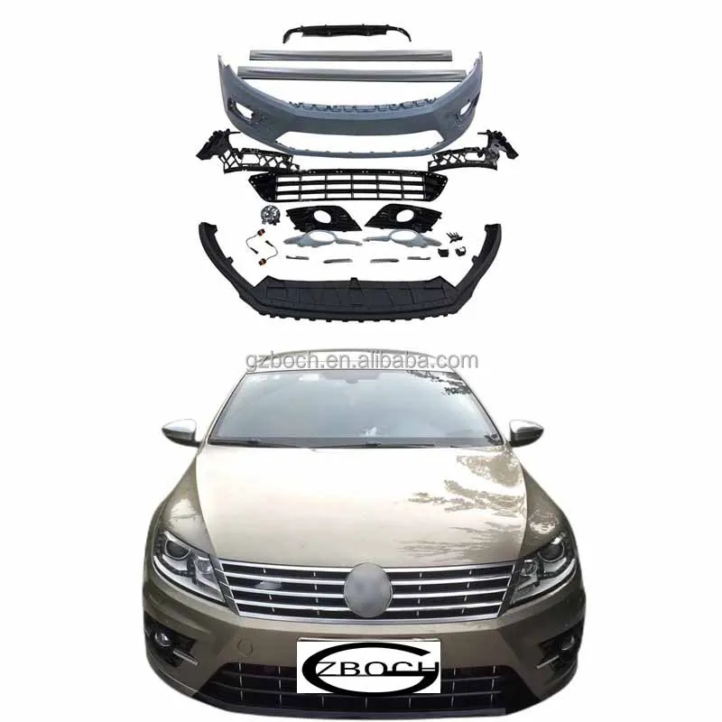 

Genuine body kits For Volkswagens CC facelift R-line Front car bumper Front Grille Side Skirt Diffuser rear lip Front bumper