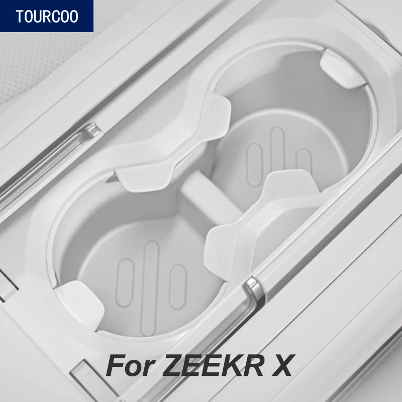 For ZEEKE X 2023 Second Row Rubber Water Cup Holder Interior Styling Modified Accessories