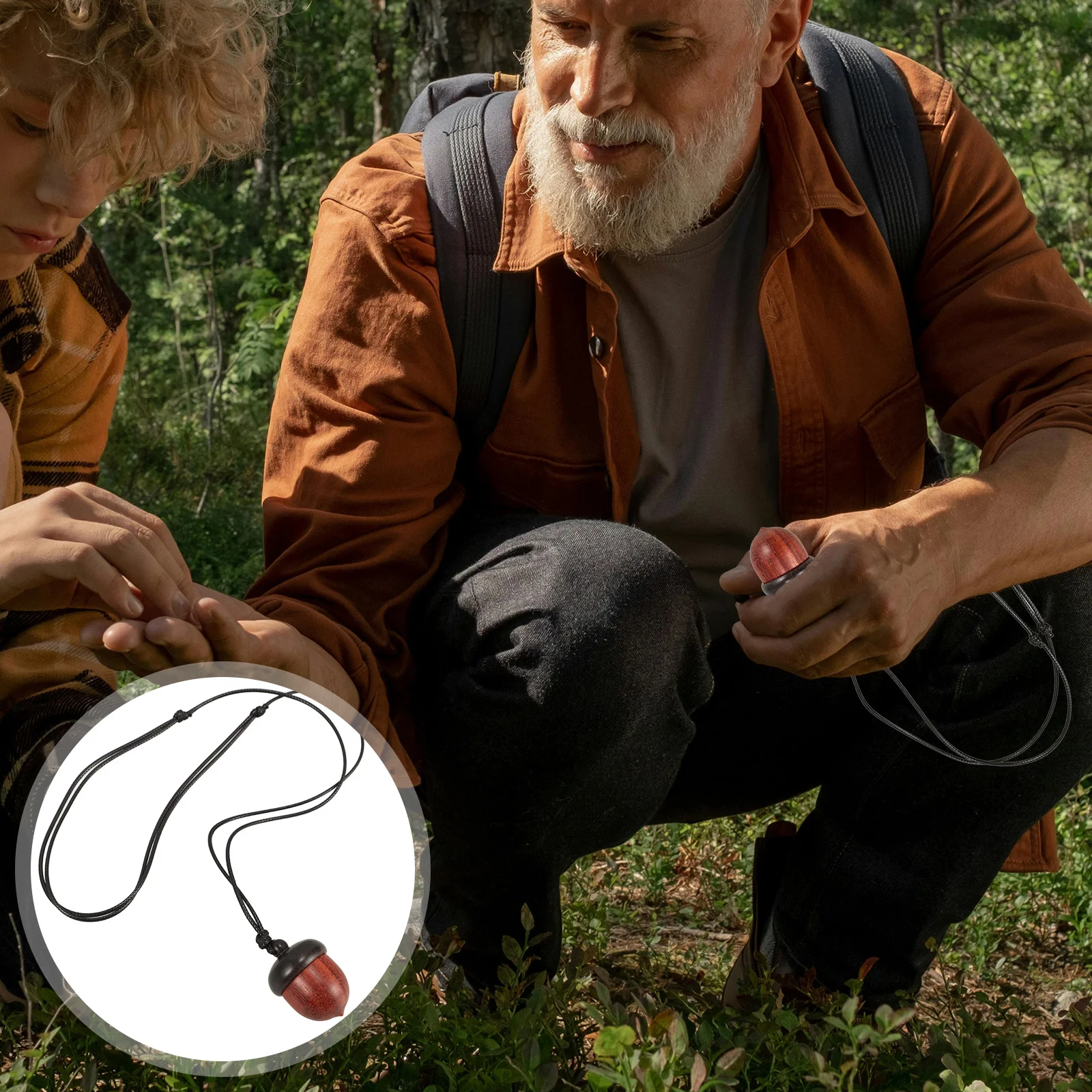 

Travel Medicine Organizer Acorn Shape Portable Container Sealing Holder Eyecatching Design Various Medication Storage