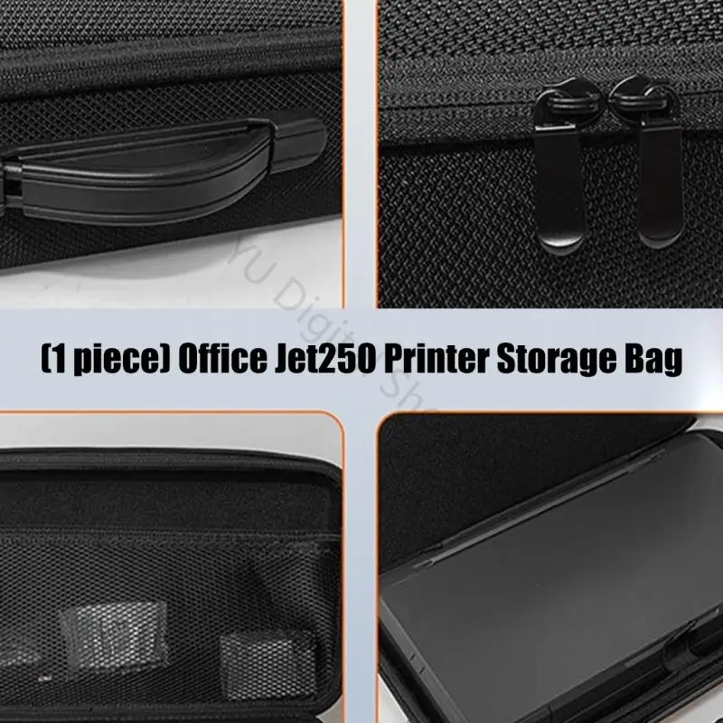 96BA Tragbare Aufbewahrungstasche für OfficeJet 250/Jet258/Jet200 Drucker mit speziellem Futter und bequemem Schultergurt – Detail 5