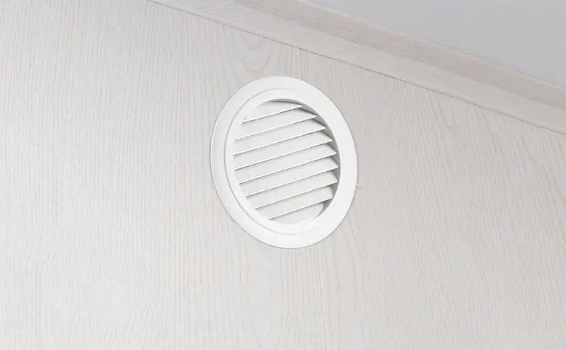 Round Ceiling Diffuser Universal Round Ducting Ceiling Wall Reusable 45 Degree Ceiling Diffuser For Warehouse Kitchen accessory