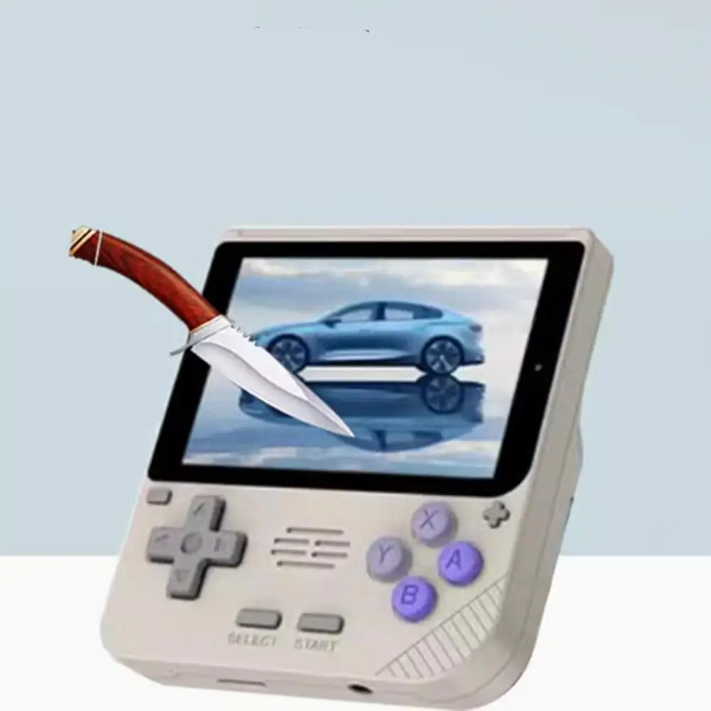 For Powkiddy V10 Retro Handheld Gaming Console 3.5-inch RK3326 Cheap System Screen Children 480*320 Christmas Open Gifts