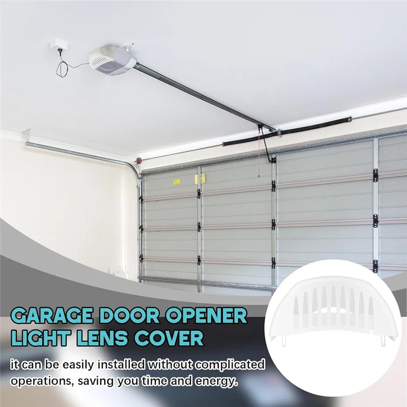 

ABKY-Belt Or Chain Drive Operator Compatible 3Pcs 108D79 Garage Door Opener Light Lens Cover With K108d0079m