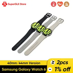 Samsung-reloj inteligente Galaxy 6, dispositivo de 40/44mm, Exynos W930, medición de la presión arterial, ECG, Fitness, para Galaxy S23 Ultra, novedad de 2023