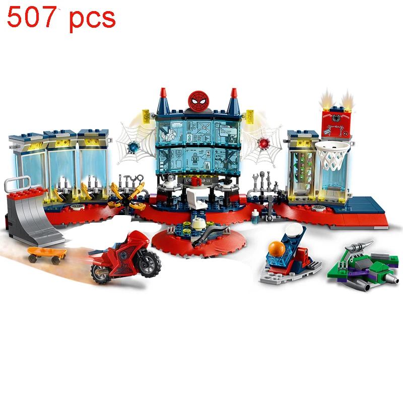 Hot selling 507 pcs building blocks kit classic movie base model building blocks assembled children\'s toys gifts